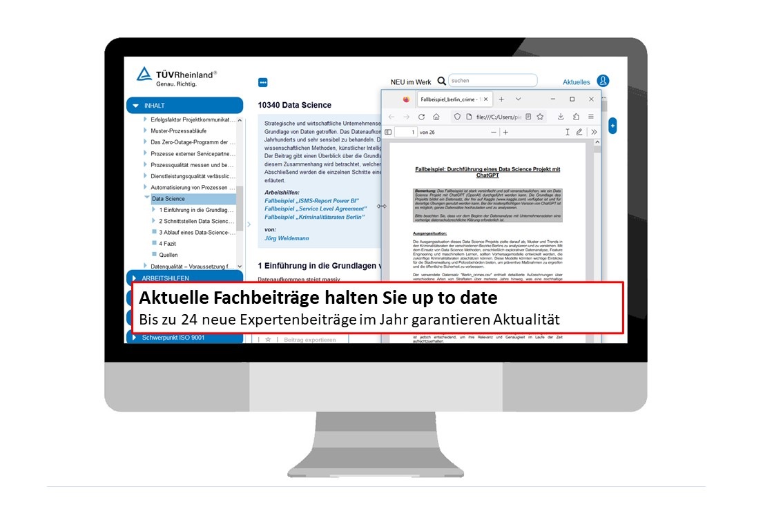 Qualitätsmanagement in Dienstleistungsunternehmen, Aktuelle Fachbeiträge