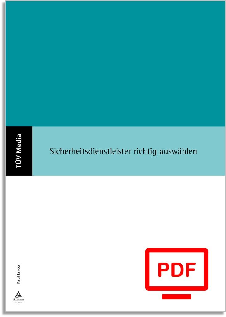 Sicherheitsdienstleister richtig auswählen (E-Book)