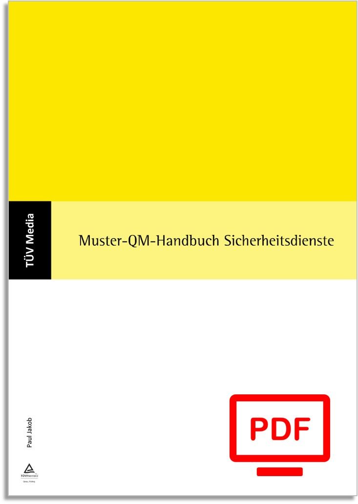 Muster-QM-Handbuch Sicherheitsdienste (E-Book)