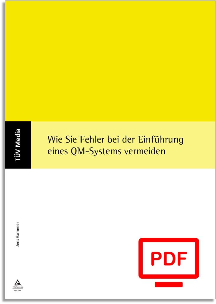 Wie Sie Fehler bei der Einführung eines QM-Systems vermeiden (E-Book)
